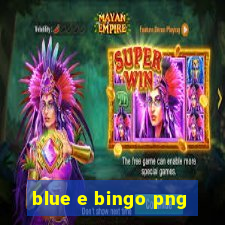 blue e bingo png